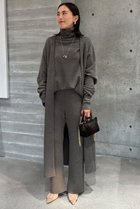 【カオス/Chaos】のシエラウールタートルネックニット 人気、トレンドファッション・服の通販 founy(ファニー) ファッション Fashion レディースファッション Fashion for Women トップス・カットソー Cut & Sew Tops ニット Knit Tops & Sweaters カジュアルプルオーバー・ニットトップス Pullovers & Knit Tops / Casual Pullovers タートルネック・ハイネックトップス Turtlenecks & High-Neck Tops タートルネック Turtleneck, High Neck 新作・新入荷 New Arrivals / New In thumbnail グレージュ|ID: prp329100004708039 ipo3291000000034005166