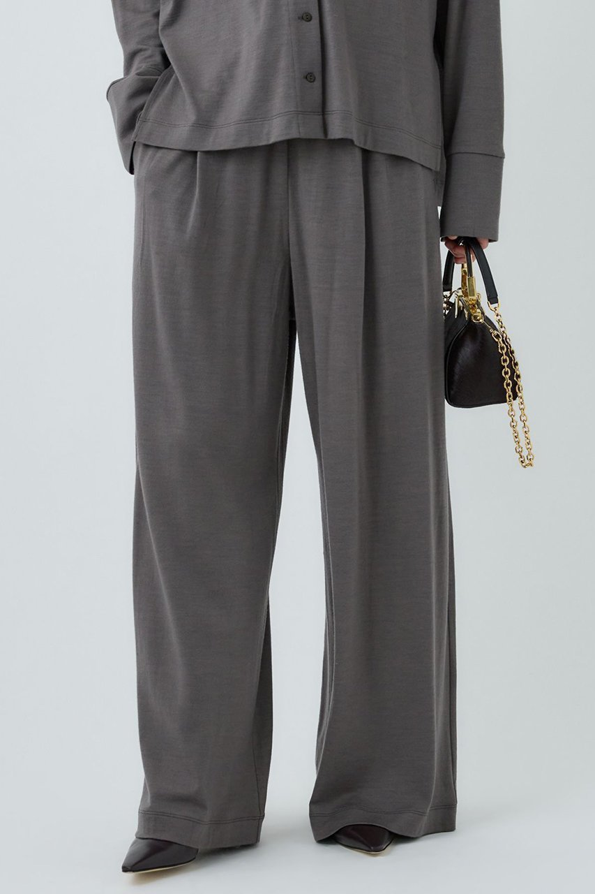 【カオス/Chaos】のレダールワイドパンツ インテリア・キッズ・メンズ・レディースファッション・服の通販 founy(ファニー) 　ファッション　Fashion　レディースファッション　Fashion for Women　パンツ　Pants & Trousers　おすすめ　Recommended / Our Picks　セットアップ　Set-Up, Coordinated Outfit　ドレープ　Drape, Draping Fabric　ワイド　Wide, Wide Fit　モカ|ID: prp329100004708040 ipo3291000000034103624