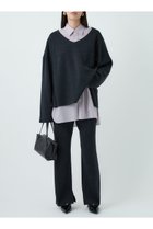 【カオス/Chaos】のシエラウールニットパンツ 人気、トレンドファッション・服の通販 founy(ファニー) ファッション Fashion レディースファッション Fashion for Women パンツ Pants & Trousers セットアップ Set-Up, Coordinated Outfit フレア Flare, Flared 新作・新入荷 New Arrivals / New In thumbnail チャコール|ID: prp329100004708041 ipo3291000000034005178