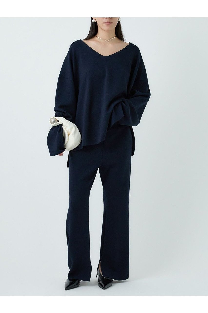 【カオス/Chaos】のシエラウールニットパンツ 人気、トレンドファッション・服の通販 founy(ファニー) 　ファッション　Fashion　レディースファッション　Fashion for Women　パンツ　Pants & Trousers　セットアップ　Set-Up, Coordinated Outfit　フレア　Flare, Flared　新作・新入荷　New Arrivals / New In　other-2|ID: prp329100004708041 ipo3291000000034005181