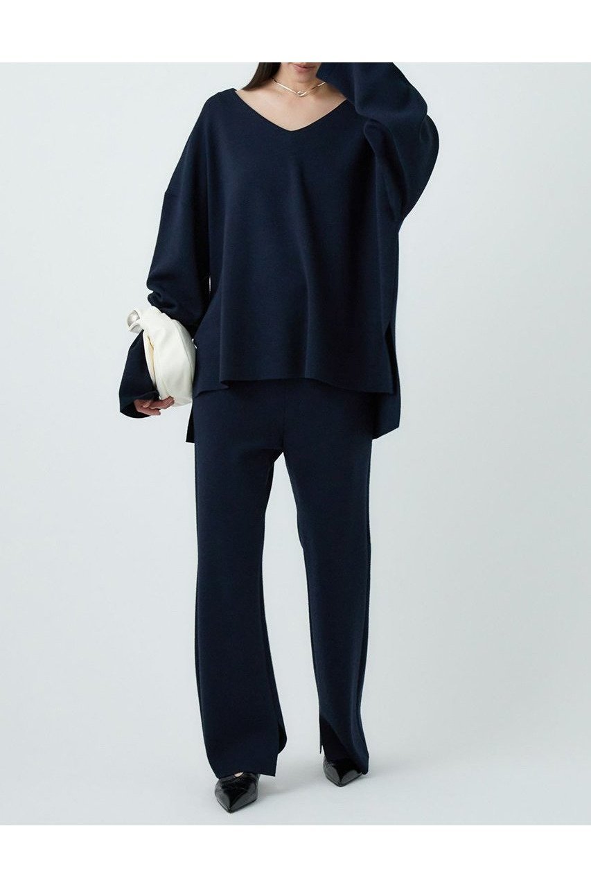 【カオス/Chaos】のシエラウールニットパンツ 人気、トレンドファッション・服の通販 founy(ファニー) 　ファッション　Fashion　レディースファッション　Fashion for Women　パンツ　Pants & Trousers　セットアップ　Set-Up, Coordinated Outfit　フレア　Flare, Flared　新作・新入荷　New Arrivals / New In　other-3|ID: prp329100004708041 ipo3291000000034005182