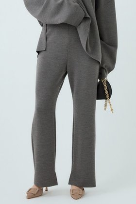 【カオス/Chaos】のシエラウールニットパンツ 人気、トレンドファッション・服の通販 founy(ファニー) ファッション Fashion レディースファッション Fashion for Women パンツ Pants & Trousers セットアップ Set-Up, Coordinated Outfit フレア Flare, Flared |ID:prp329100004708041