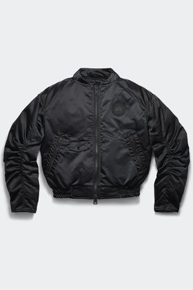 【カナダグース/CANADA GOOSE】 4904WT Jade Bomber ジェイド ボンバー人気、トレンドファッション・服の通販 founy(ファニー) ファッション Fashion レディースファッション Fashion for Women アウター Coat / Outerwear Collection レディースジャケット・軽アウター Jackets ギャザー Gathered, Ruffled クラシック Classic, Timeless Style サテン Satin, Glossy Fabric ジップ Zip, Zipper ジャケット Jacket, Outerwear ダウン Down, Puffer 定番 Standard, Basic Item ハンド Hand, Handmade フェミニン Feminine, Girly ポケット Pocket, Pocket Detail モダン Modern, Contemporary リブニット Rib Knit, Ribbed Knit |ID:prp329100004708047