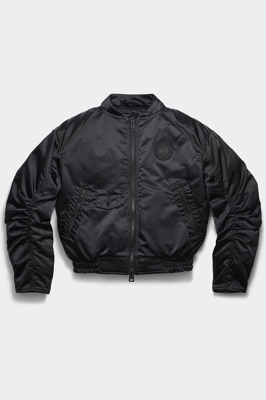 【カナダグース/CANADA GOOSE】の4904WT Jade Bomber ジェイド ボンバー 人気、トレンドファッション・服の通販 founy(ファニー) 　ファッション　Fashion　レディースファッション　Fashion for Women　アウター　Coat / Outerwear Collection　レディースジャケット・軽アウター　Jackets　ギャザー　Gathered, Ruffled　クラシック　Classic, Timeless Style　サテン　Satin, Glossy Fabric　ジップ　Zip, Zipper　ジャケット　Jacket, Outerwear　ダウン　Down, Puffer　定番　Standard, Basic Item　ハンド　Hand, Handmade　フェミニン　Feminine, Girly　ポケット　Pocket, Pocket Detail　モダン　Modern, Contemporary　リブニット　Rib Knit, Ribbed Knit　 other-1|ID: prp329100004708047 ipo3291000000034005355
