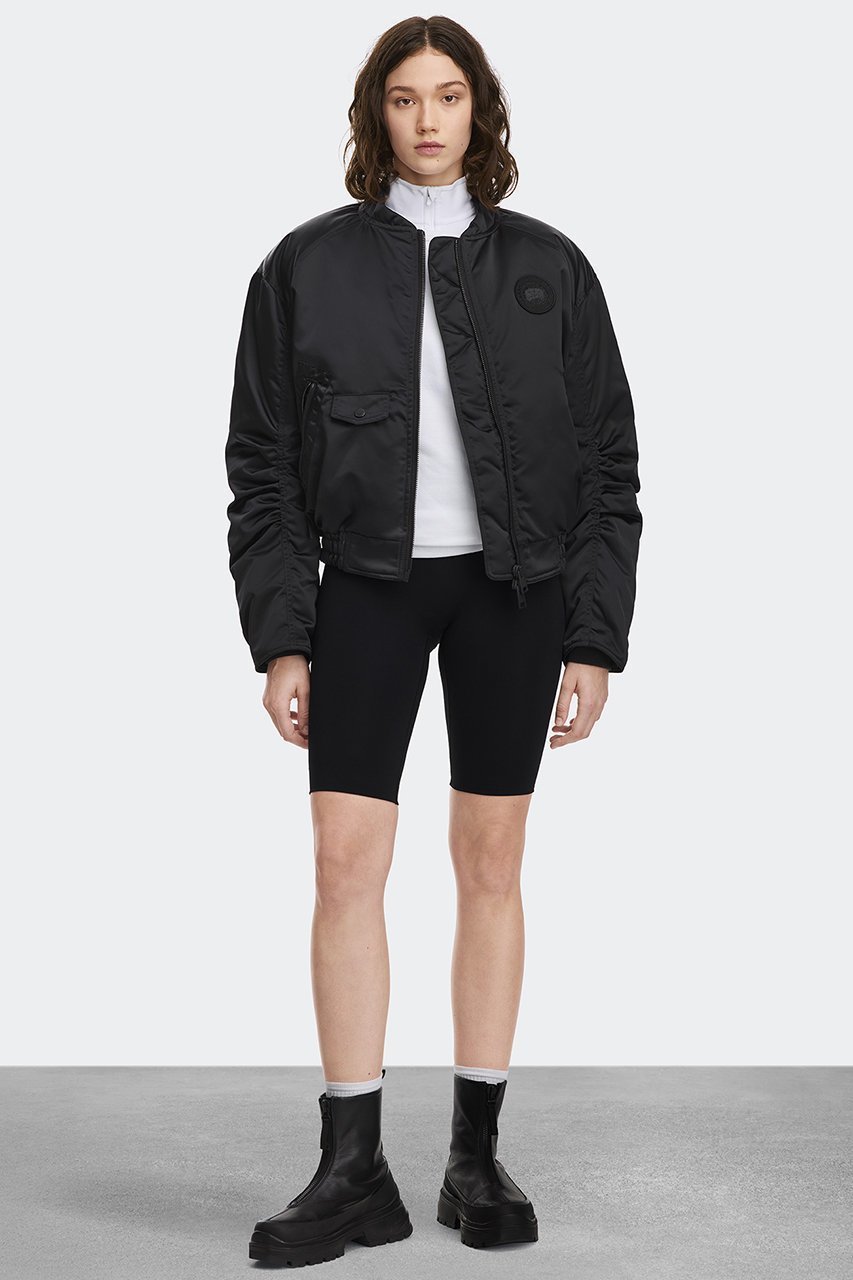 【カナダグース/CANADA GOOSE】の4904WT Jade Bomber ジェイド ボンバー 人気、トレンドファッション・服の通販 founy(ファニー) 　ファッション　Fashion　レディースファッション　Fashion for Women　アウター　Coat / Outerwear Collection　レディースジャケット・軽アウター　Jackets　ギャザー　Gathered, Ruffled　クラシック　Classic, Timeless Style　サテン　Satin, Glossy Fabric　ジップ　Zip, Zipper　ジャケット　Jacket, Outerwear　ダウン　Down, Puffer　定番　Standard, Basic Item　ハンド　Hand, Handmade　フェミニン　Feminine, Girly　ポケット　Pocket, Pocket Detail　モダン　Modern, Contemporary　リブニット　Rib Knit, Ribbed Knit　other-3|ID: prp329100004708047 ipo3291000000034005358