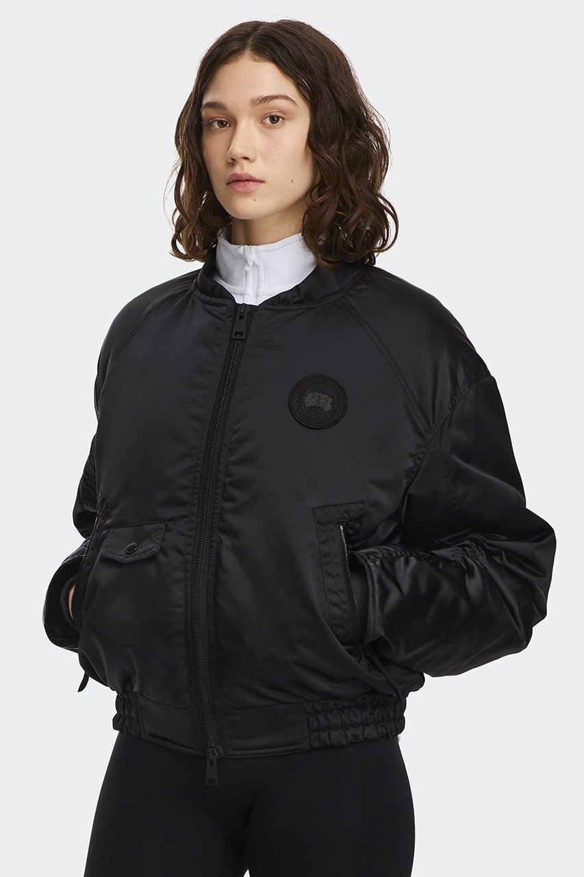 【カナダグース/CANADA GOOSE】の4904WT Jade Bomber ジェイド ボンバー 人気、トレンドファッション・服の通販 founy(ファニー) 　ファッション　Fashion　レディースファッション　Fashion for Women　アウター　Coat / Outerwear Collection　レディースジャケット・軽アウター　Jackets　ギャザー　Gathered, Ruffled　クラシック　Classic, Timeless Style　サテン　Satin, Glossy Fabric　ジップ　Zip, Zipper　ジャケット　Jacket, Outerwear　ダウン　Down, Puffer　定番　Standard, Basic Item　ハンド　Hand, Handmade　フェミニン　Feminine, Girly　ポケット　Pocket, Pocket Detail　モダン　Modern, Contemporary　リブニット　Rib Knit, Ribbed Knit　other-4|ID: prp329100004708047 ipo3291000000034005359