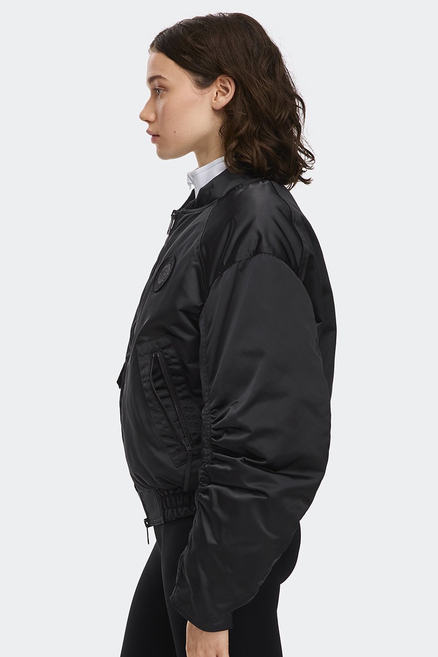 【カナダグース/CANADA GOOSE】の4904WT Jade Bomber ジェイド ボンバー 人気、トレンドファッション・服の通販 founy(ファニー) 　ファッション　Fashion　レディースファッション　Fashion for Women　アウター　Coat / Outerwear Collection　レディースジャケット・軽アウター　Jackets　ギャザー　Gathered, Ruffled　クラシック　Classic, Timeless Style　サテン　Satin, Glossy Fabric　ジップ　Zip, Zipper　ジャケット　Jacket, Outerwear　ダウン　Down, Puffer　定番　Standard, Basic Item　ハンド　Hand, Handmade　フェミニン　Feminine, Girly　ポケット　Pocket, Pocket Detail　モダン　Modern, Contemporary　リブニット　Rib Knit, Ribbed Knit　other-5|ID: prp329100004708047 ipo3291000000034005360