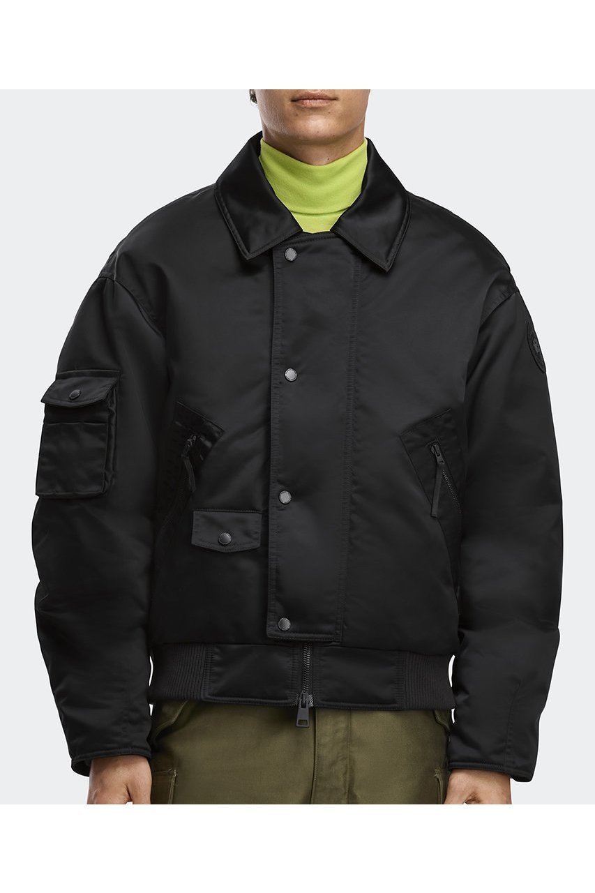 【カナダグース/CANADA GOOSE / MEN】の【MEN】4882MT Seguin Aviator Bomber セガン アビエータ ボンバー 人気、トレンドファッション・服の通販 founy(ファニー) 　ファッション　Fashion　メンズファッション　Fashion for Men　クラシック　Classic, Timeless Style　サテン　Satin, Glossy Fabric　ジャケット　Jacket, Outerwear　ダウン　Down, Puffer　なめらか　Smooth, Silky Texture　ポケット　Pocket, Pocket Detail　モダン　Modern, Contemporary　other-4|ID: prp329100004708049 ipo3291000000034005377