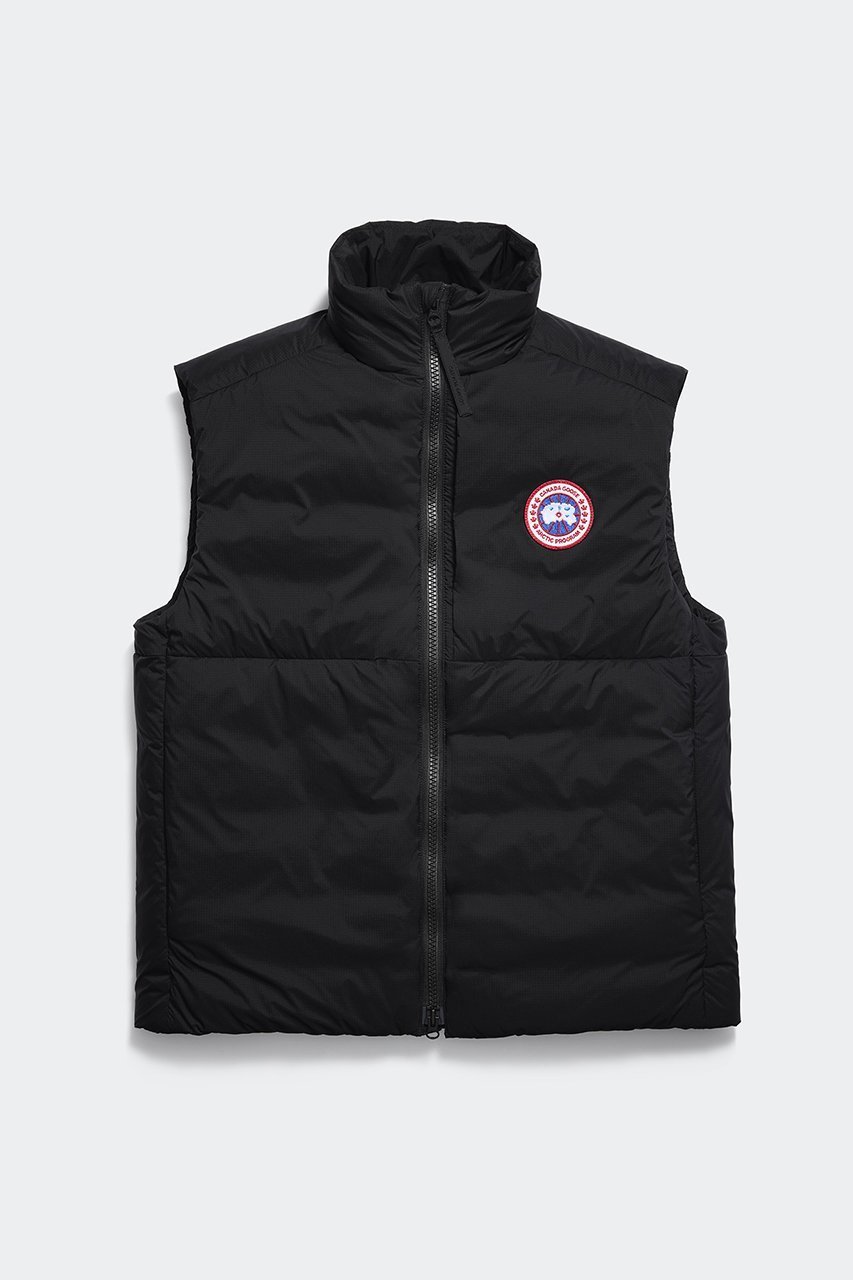 【カナダグース/CANADA GOOSE / MEN】の【MEN】4160M Lodge Vest ロッジ ベスト インテリア・キッズ・メンズ・レディースファッション・服の通販 founy(ファニー) 　ファッション　Fashion　メンズファッション　Fashion for Men　コンパクト　Compact, Small Size　軽量　Lightweight, Ultra Light　ジップ　Zip, Zipper　ジャケット　Jacket, Outerwear　ドローコード　Drawcord, Drawstring Cord　ハンド　Hand, Handmade　フィット　Fit, Slim Fit　ベスト　Vest, Waistcoat　ポケット　Pocket, Pocket Detail　ラップ　Wrap, Wrap Design　再入荷　Restock / Back in Stock　ブラック|ID: prp329100004708050 ipo3291000000034495437