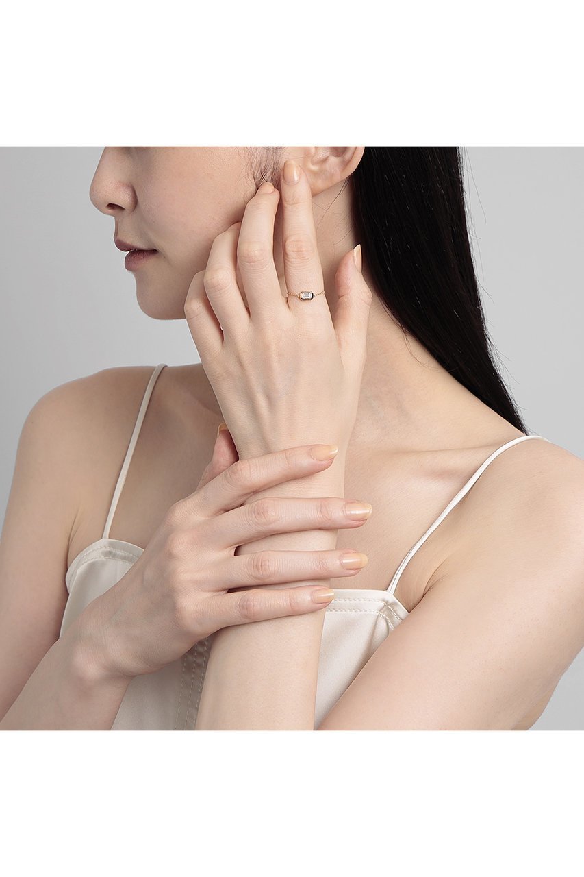 【プラス ヴァンドーム/Plus Vendome】のLAB K10 モアッサナイト リング 人気、トレンドファッション・服の通販 founy(ファニー) 　ファッション　Fashion　レディースファッション　Fashion for Women　イエロー　Yellow　ダイヤモンド　Diamond, Brilliant Cut　フランス　France, French　モダン　Modern, Contemporary　A/W・秋冬　Autumn/Winter　2025年　2025　2025-2026秋冬・A/W　Autumn/Winter 2025–26 AW25–26　other-2|ID: prp329100004709199 ipo3291000000034015514