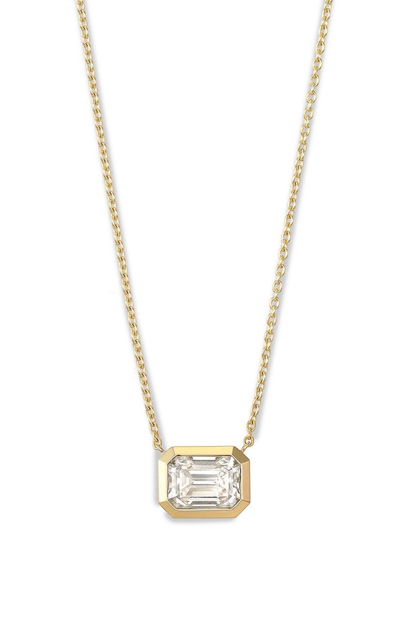 【プラス ヴァンドーム/Plus Vendome】のLAB K10 モアッサナイト ネックレス インテリア・キッズ・メンズ・レディースファッション・服の通販 founy(ファニー) 　ファッション　Fashion　レディースファッション　Fashion for Women　ジュエリー　Jewelry　ネックレス　Necklaces & Pendants　イエロー　Yellow　ダイヤモンド　Diamond, Brilliant Cut　チェーン　Chain, Chain Strap　ネックレス　Necklace, Pendant Necklace　フランス　France, French　モダン　Modern, Contemporary　ゴールド|ID: prp329100004709200 ipo3291000000036065924