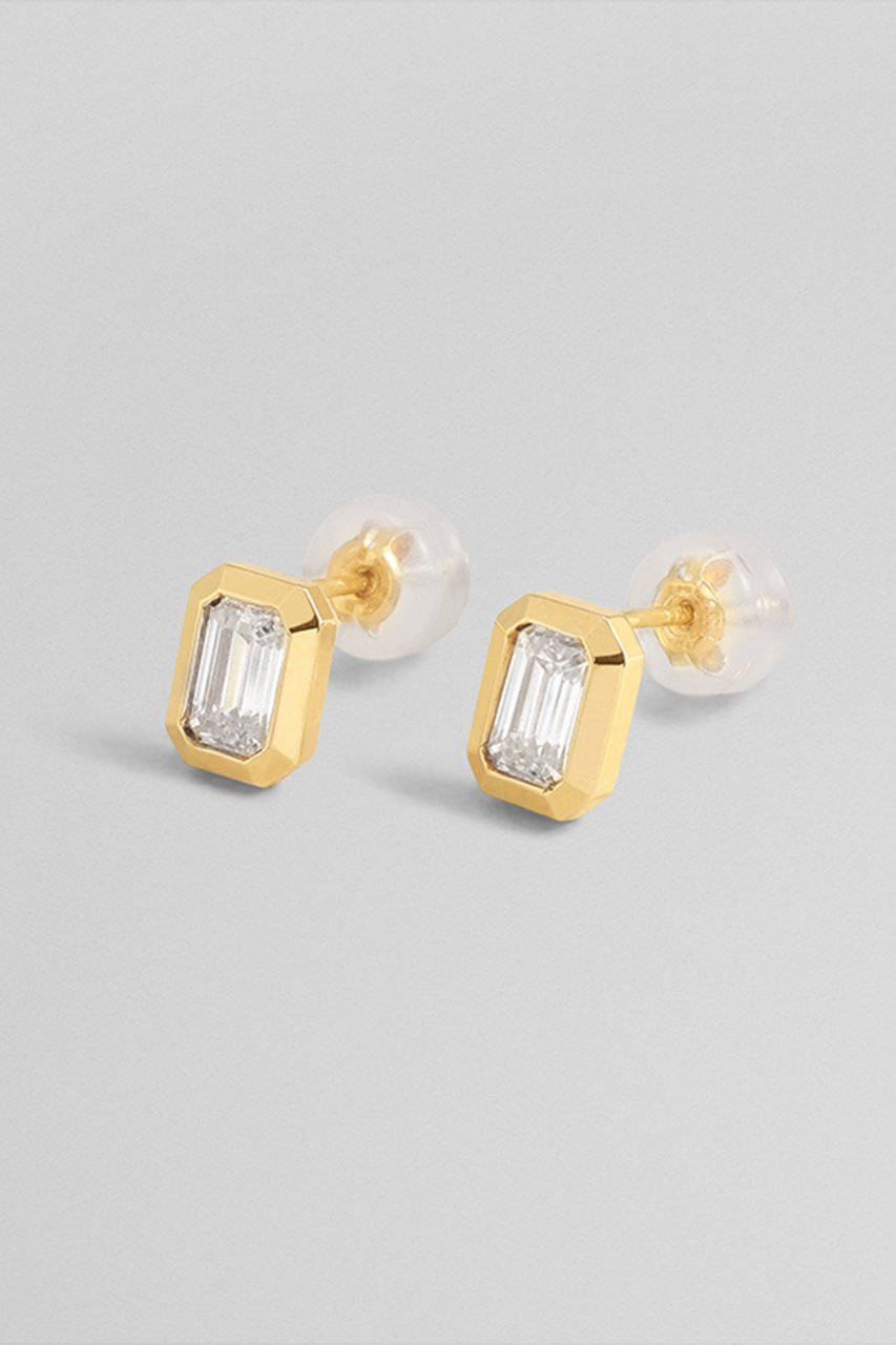 【プラス ヴァンドーム/Plus Vendome】のLAB K10 モアッサナイト ピアス 人気、トレンドファッション・服の通販 founy(ファニー) 　ファッション　Fashion　レディースファッション　Fashion for Women　ジュエリー　Jewelry　ファッションリング　Fashion Rings　イヤリング・フープ・ドロップタイプ　Hoop, Drop & Clip Earrings　イエロー　Yellow　イヤリング　Earrings　シリコン　Silicone, Silicone Material　ダイヤモンド　Diamond, Brilliant Cut　バタフライ　Butterfly, Butterfly Motif　フランス　France, French　モダン　Modern, Contemporary　other-4|ID: prp329100004709201 ipo3291000000035725857