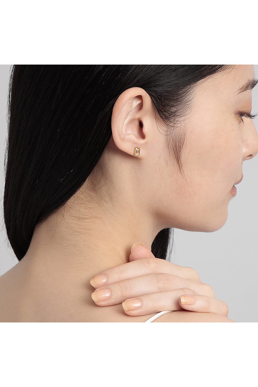 【プラス ヴァンドーム/Plus Vendome】のLAB K10 モアッサナイト ピアス 人気、トレンドファッション・服の通販 founy(ファニー) 　ファッション　Fashion　レディースファッション　Fashion for Women　ジュエリー　Jewelry　ファッションリング　Fashion Rings　イヤリング・フープ・ドロップタイプ　Hoop, Drop & Clip Earrings　イエロー　Yellow　イヤリング　Earrings　シリコン　Silicone, Silicone Material　ダイヤモンド　Diamond, Brilliant Cut　バタフライ　Butterfly, Butterfly Motif　フランス　France, French　モダン　Modern, Contemporary　other-6|ID: prp329100004709201 ipo3291000000035725862