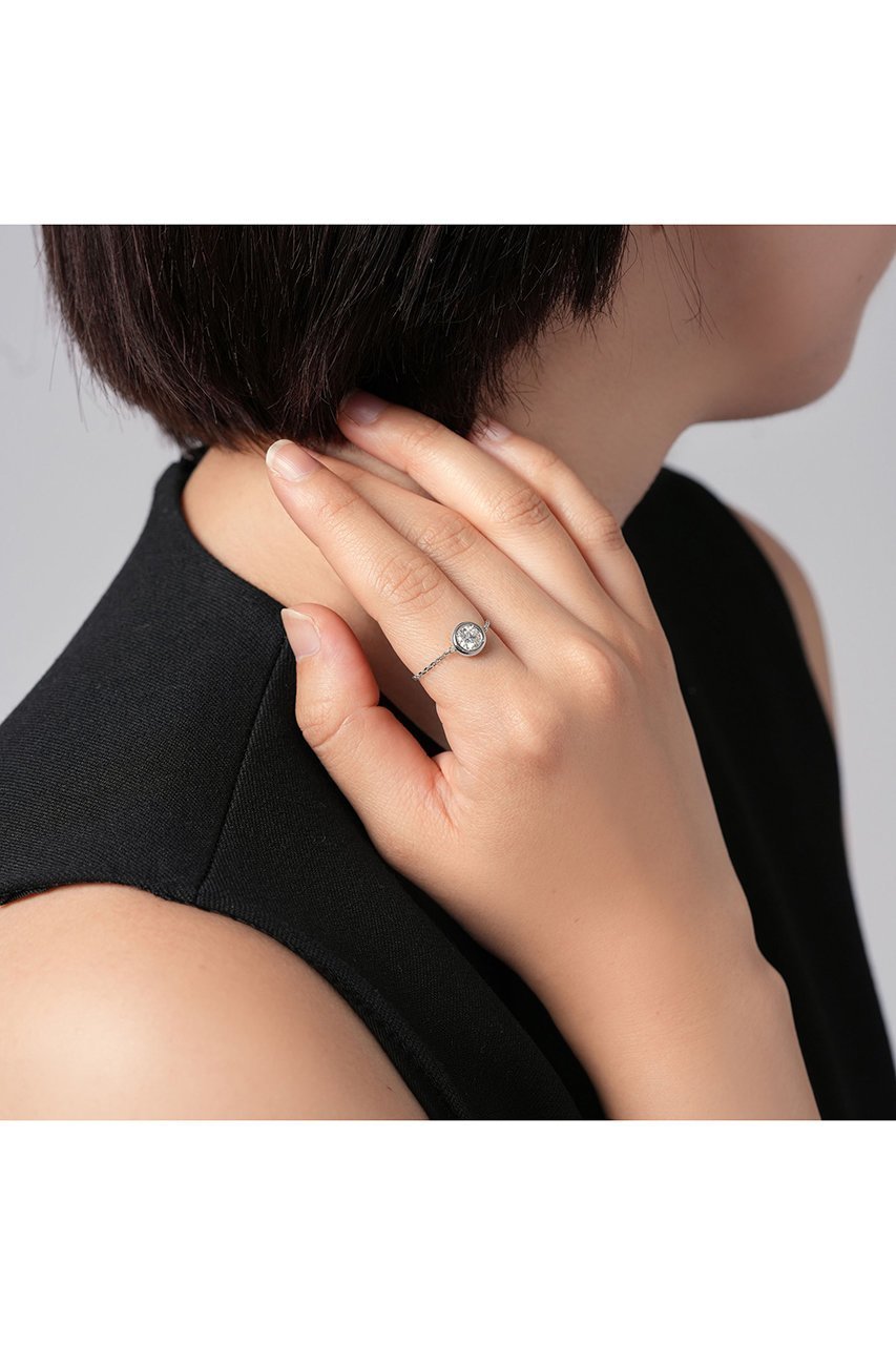 【プラス ヴァンドーム/Plus Vendome】の【TSUKUTTE】【ELLE SHOP限定】LAB モアッサナイト チェーンリング 人気、トレンドファッション・服の通販 founy(ファニー) 　ファッション　Fashion　レディースファッション　Fashion for Women　コレクション　Collection, Seasonal Line　コーティング　Coating, Coated Finish　スタイリッシュ　Stylish, Fashionable　ダイヤモンド　Diamond, Brilliant Cut　チェーン　Chain, Chain Strap　フォーマル　Formal, Dressy　フランス　France, French　メタル　Metal, Metal Parts　A/W・秋冬　Autumn/Winter　2025年　2025　2025-2026秋冬・A/W　Autumn/Winter 2025–26 AW25–26　other-6|ID: prp329100004709202 ipo3291000000034015546