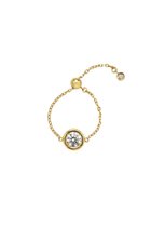 【プラス ヴァンドーム/Plus Vendome】の【TSUKUTTE】【ELLE SHOP限定】LAB モアッサナイト チェーンリング ゴールド|ID: prp329100004709202 ipo3291000000034594575