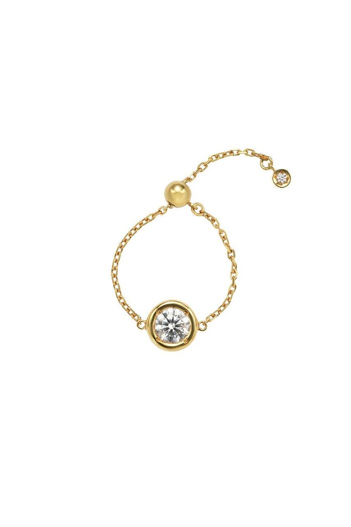 【プラス ヴァンドーム/Plus Vendome】の【TSUKUTTE】【ELLE SHOP限定】LAB モアッサナイト チェーンリング インテリア・キッズ・メンズ・レディースファッション・服の通販 founy(ファニー) https://founy.com/ ファッション Fashion レディースファッション Fashion for Women ジュエリー Jewelry コレクション Collection, Seasonal Line コーティング Coating, Coated Finish スタイリッシュ Stylish, Fashionable ダイヤモンド Diamond, Brilliant Cut チェーン Chain, Chain Strap フォーマル Formal, Dressy フランス France, French メタル Metal, Metal Parts |ID: prp329100004709202 ipo3291000000035804312