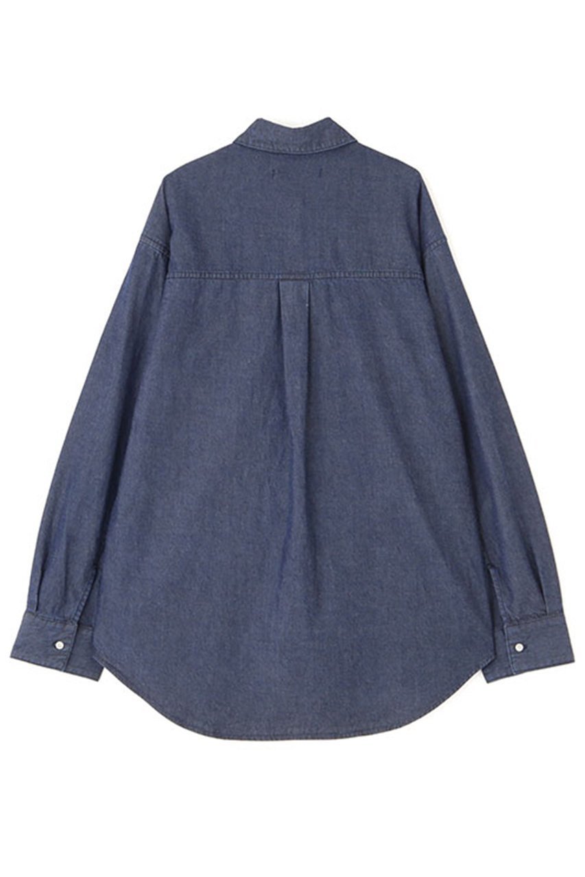 【エトレトウキョウ/ETRE TOKYO】のテンセルデニムシャツ 人気、トレンドファッション・服の通販 founy(ファニー) 　ファッション　Fashion　レディースファッション　Fashion for Women　トップス・カットソー　Cut & Sew Tops　シャツ・ブラウス・オフィスカジュアル　Elegant Blouses & Button-Ups　なめらか　Smooth, Silky Texture　スリーブ　Sleeve, Long Sleeve / Short Sleeve　セットアップ　Set-Up, Coordinated Outfit　デニム　Denim, Jeans Material　バランス　Balance, Style Balance　リラックス　Relax, Relaxed Fit　ロング　Long, Long-Length　エレガント 上品　Elegant　新作・新入荷　New Arrivals / New In　other-6|ID: prp329100004709209 ipo3291000000034015618