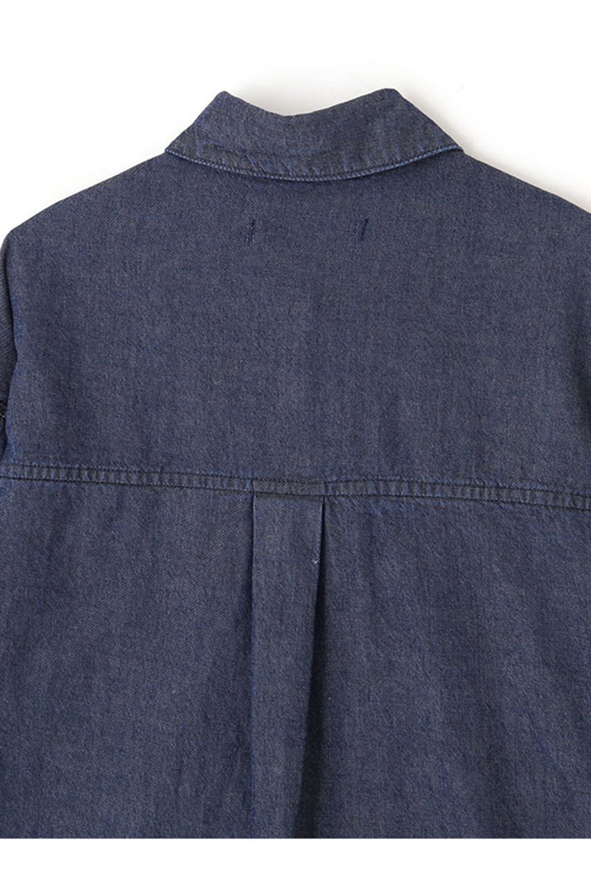 【エトレトウキョウ/ETRE TOKYO】のテンセルデニムシャツ 人気、トレンドファッション・服の通販 founy(ファニー) 　ファッション　Fashion　レディースファッション　Fashion for Women　トップス・カットソー　Cut & Sew Tops　シャツ・ブラウス・オフィスカジュアル　Elegant Blouses & Button-Ups　なめらか　Smooth, Silky Texture　スリーブ　Sleeve, Long Sleeve / Short Sleeve　セットアップ　Set-Up, Coordinated Outfit　デニム　Denim, Jeans Material　バランス　Balance, Style Balance　リラックス　Relax, Relaxed Fit　ロング　Long, Long-Length　エレガント 上品　Elegant　新作・新入荷　New Arrivals / New In　other-8|ID: prp329100004709209 ipo3291000000034015620
