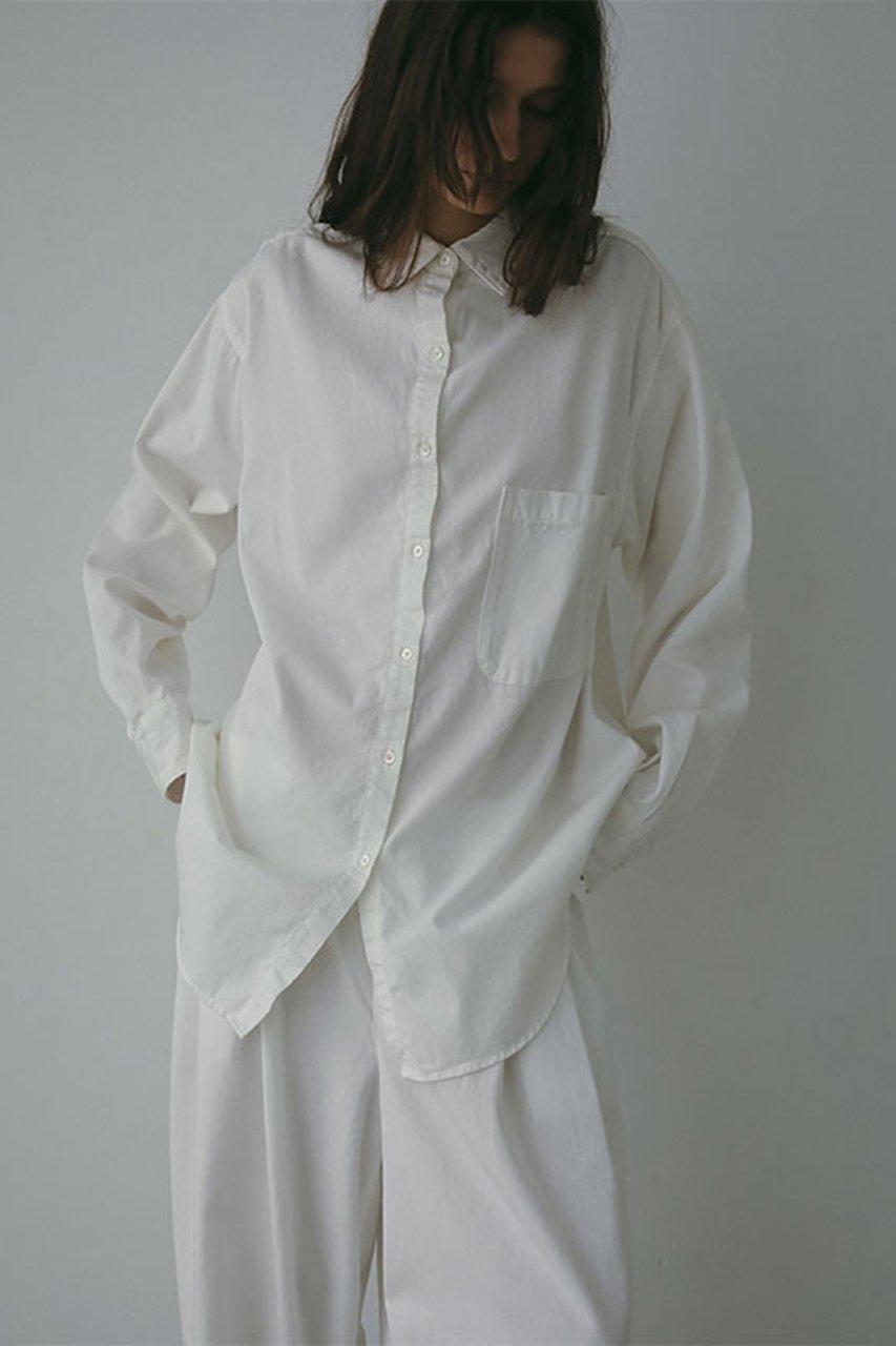 【エトレトウキョウ/ETRE TOKYO】のテンセルデニムシャツ 人気、トレンドファッション・服の通販 founy(ファニー) 　ファッション　Fashion　レディースファッション　Fashion for Women　トップス・カットソー　Cut & Sew Tops　シャツ・ブラウス・オフィスカジュアル　Elegant Blouses & Button-Ups　なめらか　Smooth, Silky Texture　スリーブ　Sleeve, Long Sleeve / Short Sleeve　セットアップ　Set-Up, Coordinated Outfit　デニム　Denim, Jeans Material　バランス　Balance, Style Balance　リラックス　Relax, Relaxed Fit　ロング　Long, Long-Length　エレガント 上品　Elegant　 other-1|ID: prp329100004709209 ipo3291000000034281442