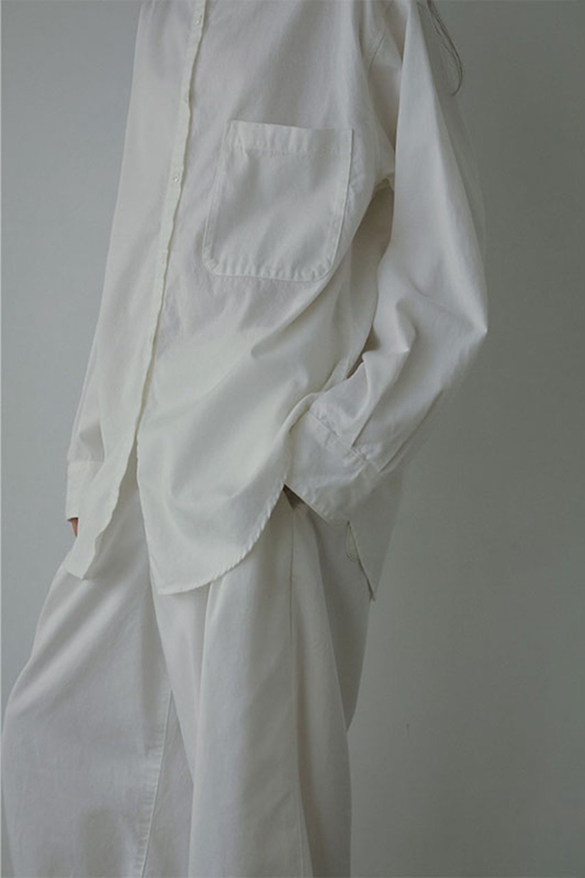 【エトレトウキョウ/ETRE TOKYO】のテンセルデニムシャツ 人気、トレンドファッション・服の通販 founy(ファニー) 　ファッション　Fashion　レディースファッション　Fashion for Women　トップス・カットソー　Cut & Sew Tops　シャツ・ブラウス・オフィスカジュアル　Elegant Blouses & Button-Ups　なめらか　Smooth, Silky Texture　スリーブ　Sleeve, Long Sleeve / Short Sleeve　セットアップ　Set-Up, Coordinated Outfit　デニム　Denim, Jeans Material　バランス　Balance, Style Balance　リラックス　Relax, Relaxed Fit　ロング　Long, Long-Length　エレガント 上品　Elegant　other-4|ID: prp329100004709209 ipo3291000000034281446