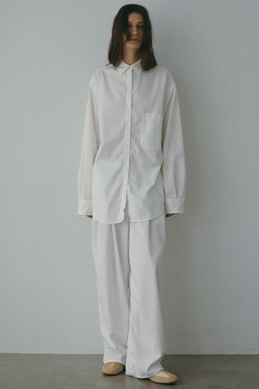 【エトレトウキョウ/ETRE TOKYO】のテンセルデニムシャツ 人気、トレンドファッション・服の通販 founy(ファニー) 　ファッション　Fashion　レディースファッション　Fashion for Women　トップス・カットソー　Cut & Sew Tops　シャツ・ブラウス・オフィスカジュアル　Elegant Blouses & Button-Ups　なめらか　Smooth, Silky Texture　スリーブ　Sleeve, Long Sleeve / Short Sleeve　セットアップ　Set-Up, Coordinated Outfit　デニム　Denim, Jeans Material　バランス　Balance, Style Balance　リラックス　Relax, Relaxed Fit　ロング　Long, Long-Length　エレガント 上品　Elegant　other-5|ID: prp329100004709209 ipo3291000000034281447