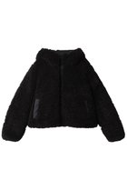 【セーブ ザ ダック/SAVE THE DUCK】のDADA D32369W CURL/フェイクファーショートコート 人気、トレンドファッション・服の通販 founy(ファニー) ファッション Fashion レディースファッション Fashion for Women アウター Coat / Outerwear Collection コート・ロングコート・ピーコート Long Coats, Peacoats & More 2025年 2025 2025-2026秋冬・A/W Autumn/Winter 2025–26 AW25–26 ショート Short, Short Length フェイクファー Faux Fur, Imitation Fur ラグジュアリー Luxury, Elegant A/W・秋冬 Autumn/Winter thumbnail ブラック|ID: prp329100004709210 ipo3291000000034015622