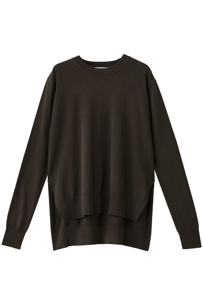 【スタニングルアー/STUNNING LURE】のrコットンシルクスリットプルオーバー インテリア・キッズ・メンズ・レディースファッション・服の通販 founy(ファニー) https://founy.com/ ファッション Fashion レディースファッション Fashion for Women トップス・カットソー Cut & Sew Tops シャツ・ブラウス・オフィスカジュアル Elegant Blouses & Button-Ups ロングTシャツ・Tシャツ Longline T-Shirts & Tees カジュアルプルオーバー・ニットトップス Pullovers & Knit Tops / Casual Pullovers カットソー・ベーシックTシャツ Cut-and-Sewn Tops / Stretch Tees & Basics なめらか Smooth, Silky Texture シルク Silk, 100% Silk スリット Slit, Slit Detail スリーブ Sleeve, Long Sleeve / Short Sleeve スーピマ Supima, Premium Cotton リネン Linen, Linen Fabric ロング Long, Long-Length エレガント 上品 Elegant |ID: prp329100004709215 ipo3291000000035725884