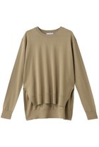 【スタニングルアー/STUNNING LURE】のrコットンシルクスリットプルオーバー ライトカーキ|ID: prp329100004709215 ipo3291000000036065934