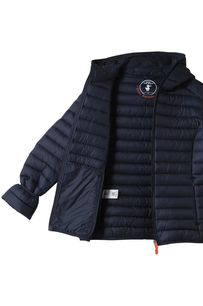 【セーブ ザ ダック/SAVE THE DUCK】のDAISY D33620W GIGA/フーディーキルティングジャケット 人気、トレンドファッション・服の通販 founy(ファニー) 　ファッション　Fashion　レディースファッション　Fashion for Women　アウター　Coat / Outerwear Collection　コート・ロングコート・ピーコート　Long Coats, Peacoats & More　レディースジャケット・軽アウター　Jackets　2025年　2025　2025-2026秋冬・A/W　Autumn/Winter 2025–26 AW25–26　オレンジ　Orange　コンパクト　Compact, Small Size　シェイプ　Shape, Slim Fit　ショート　Short, Short Length　パッチ　Patch, Appliqué　A/W・秋冬　Autumn/Winter　軽量　Lightweight, Ultra Light　other-6|ID: prp329100004709217 ipo3291000000034015703