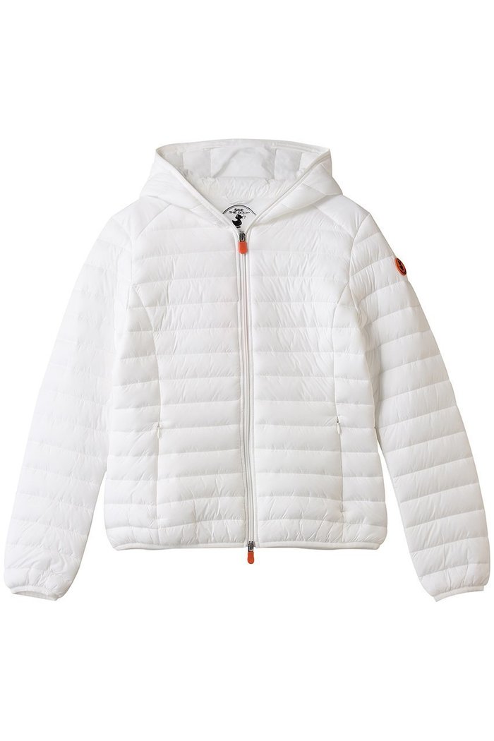 【セーブ ザ ダック/SAVE THE DUCK】のDAISY D33620W GIGA/フーディーキルティングジャケット インテリア・キッズ・メンズ・レディースファッション・服の通販 founy(ファニー) https://founy.com/ ファッション Fashion レディースファッション Fashion for Women アウター Coat / Outerwear Collection コート・ロングコート・ピーコート Long Coats, Peacoats & More レディースジャケット・軽アウター Jackets オレンジ Orange コンパクト Compact, Small Size シェイプ Shape, Slim Fit ショート Short, Short Length パッチ Patch, Appliqué 軽量 Lightweight, Ultra Light |ID: prp329100004709217 ipo3291000000035970597