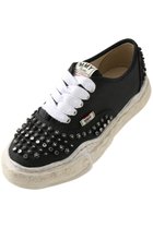 【メゾン ミハラヤスヒロ/Maison MIHARA YASUHIRO】の【UNISEX】【Maison MIHARA YASUHIRO】BAKER オリジンナル ソール スタッデッド ペイント キャンバス ロー -トップ スニーカー ブラック|ID: prp329100004709220 ipo3291000000034015728