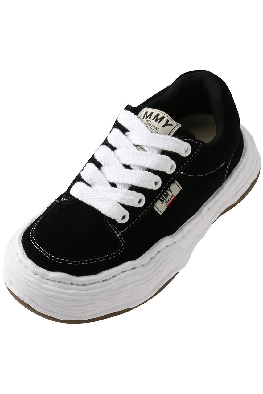 【メゾン ミハラヤスヒロ/Maison MIHARA YASUHIRO】の【UNISEX】【Maison MIHARA YASUHIRO】OLIVER オリジンナル ソール スエード ロー -トップ スニーカー インテリア・キッズ・メンズ・レディースファッション・服の通販 founy(ファニー) 　ファッション　Fashion　レディースファッション　Fashion for Women　ユニセックス　Unisex, Genderless　クラシック　Classic, Timeless Style　スニーカー　Sneakers, Trainers　バランス　Balance, Style Balance　ミックス　Mix, Mixed Style　ブラック|ID: prp329100004709222 ipo3291000000035678232