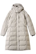 【セーブ ザ ダック/SAVE THE DUCK】のHELSINKI P42417W LEAF/スタンドカラーロングコート レイニーベージュ|ID:prp329100004709223