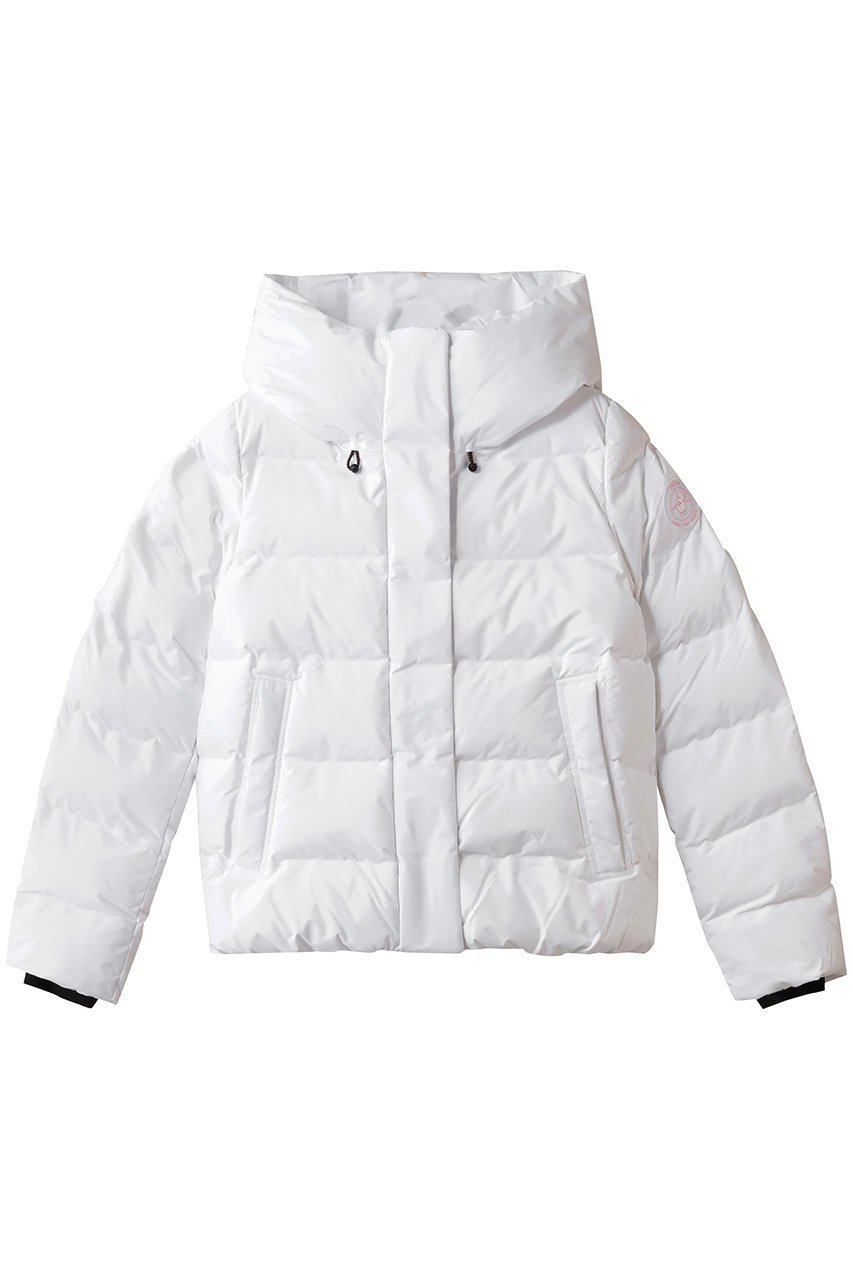 【セーブ ザ ダック/SAVE THE DUCK】のARENA P32533W LEAF/スタンドカラーショートコート インテリア・キッズ・メンズ・レディースファッション・服の通販 founy(ファニー) 　ファッション　Fashion　レディースファッション　Fashion for Women　アウター　Coat / Outerwear Collection　コート・ロングコート・ピーコート　Long Coats, Peacoats & More　ショート　Short, Short Length　スタンド　Stand Collar, Upright Stand　トレンド　Trend, Trending Now　ボトム　Bottoms, Lower Wear　冬　Winter / This Winter　ホワイト|ID: prp329100004709226 ipo3291000000035499099