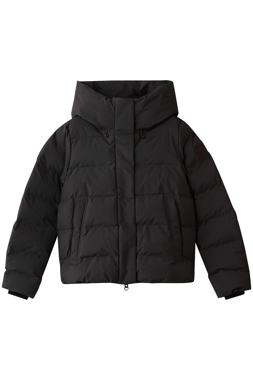 【セーブ ザ ダック/SAVE THE DUCK】のARENA P32533W LEAF/スタンドカラーショートコート インテリア・キッズ・メンズ・レディースファッション・服の通販 founy(ファニー) 　ファッション　Fashion　レディースファッション　Fashion for Women　アウター　Coat / Outerwear Collection　コート・ロングコート・ピーコート　Long Coats, Peacoats & More　ショート　Short, Short Length　スタンド　Stand Collar, Upright Stand　トレンド　Trend, Trending Now　ボトム　Bottoms, Lower Wear　冬　Winter / This Winter　ブラウンブラック|ID: prp329100004709226 ipo3291000000035499100