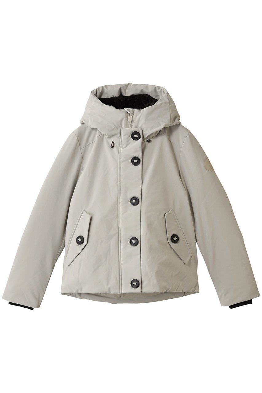 【セーブ ザ ダック/SAVE THE DUCK】のSHANON P30414W SMEG/フーディーフロントボタンショートコート インテリア・キッズ・メンズ・レディースファッション・服の通販 founy(ファニー) 　ファッション　Fashion　レディースファッション　Fashion for Women　アウター　Coat / Outerwear Collection　コート・ロングコート・ピーコート　Long Coats, Peacoats & More　2025年　2025　2025-2026秋冬・A/W　Autumn/Winter 2025–26 AW25–26　アウトドア　Outdoor Clothing　ショート　Short, Short Length　トレンド　Trend, Trending Now　フロント　Front, Front Design　ベーシック　Basic, Essential　ボトム　Bottoms, Lower Wear　A/W・秋冬　Autumn/Winter　レイニーベージュ|ID: prp329100004709228 ipo3291000000034015783