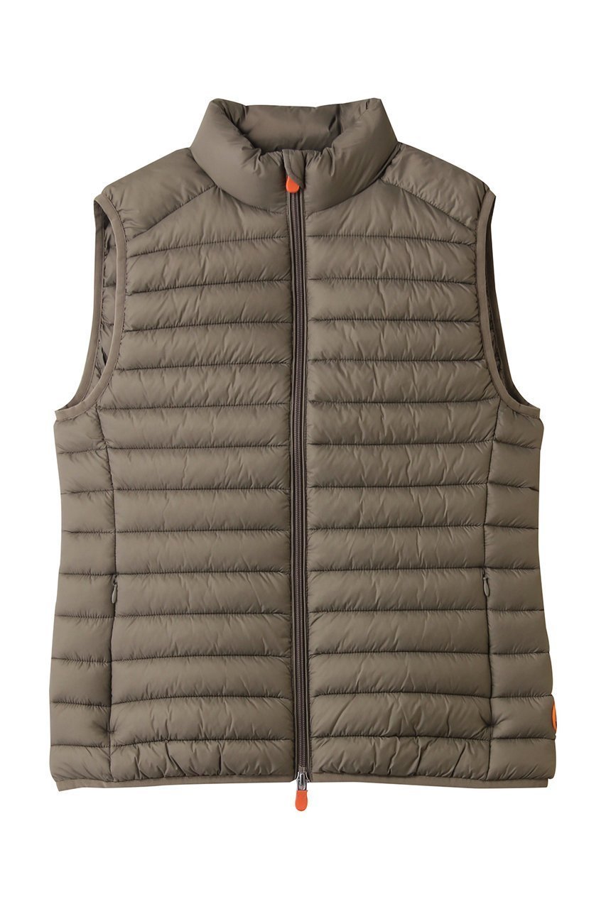 【セーブ ザ ダック/SAVE THE DUCK】のCHARLOTTE D88040W GIGA NOS/キルティングベスト インテリア・キッズ・メンズ・レディースファッション・服の通販 founy(ファニー) 　ファッション　Fashion　レディースファッション　Fashion for Women　アウター　Coat / Outerwear Collection　レディースジャケット・軽アウター　Jackets　2025年　2025　2025-2026秋冬・A/W　Autumn/Winter 2025–26 AW25–26　オレンジ　Orange　キルティング　Quilted, Quilting　コンパクト　Compact, Small Size　ジャケット　Jacket, Outerwear　スタイリッシュ　Stylish, Fashionable　スリム　Slim, Slim Fit　フィット　Fit, Slim Fit　ベスト　Vest, Waistcoat　A/W・秋冬　Autumn/Winter　エレファントグレー|ID: prp329100004709232 ipo3291000000034047064