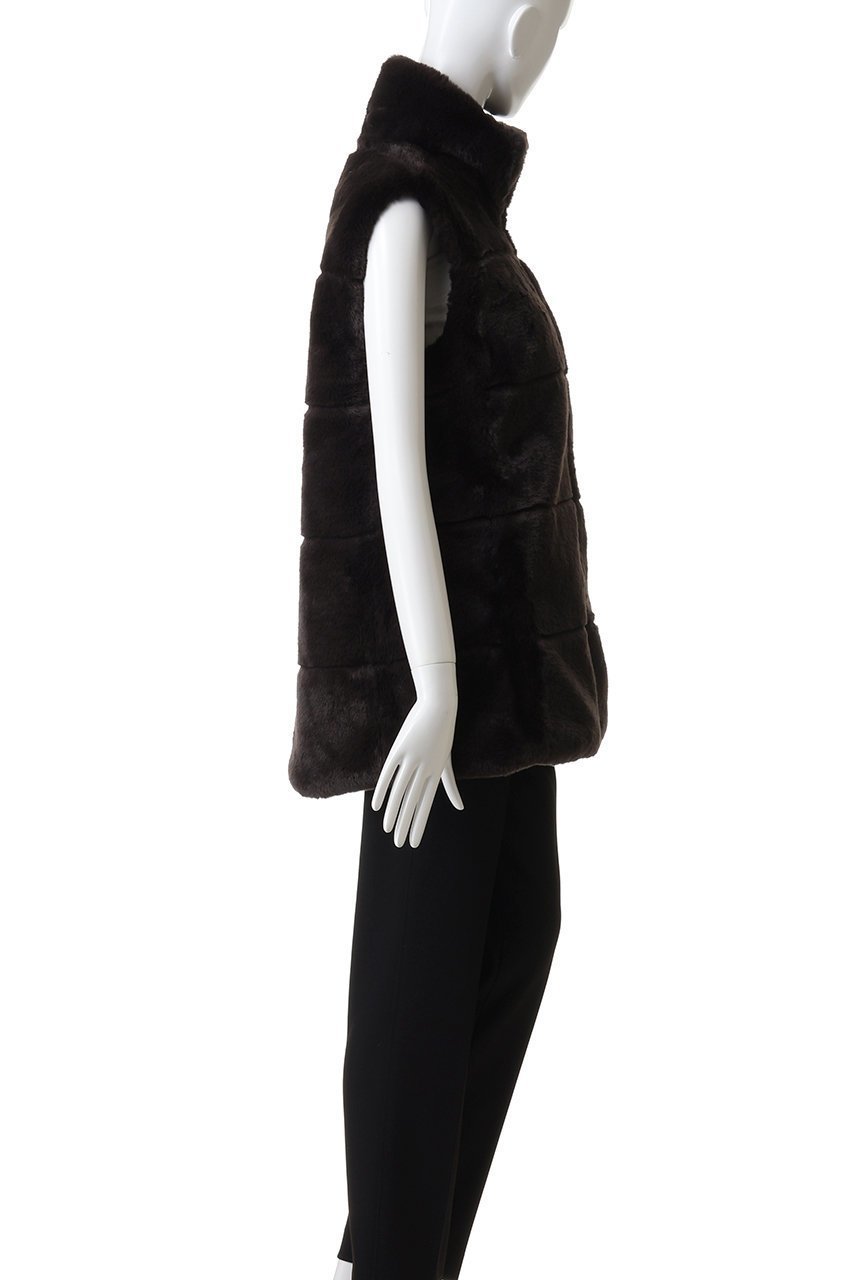 【セーブ ザ ダック/SAVE THE DUCK】のNIVES D82493W FURY/リバーシブルフェイクファーロングジレ 人気、トレンドファッション・服の通販 founy(ファニー) 　ファッション　Fashion　レディースファッション　Fashion for Women　アウター　Coat / Outerwear Collection　レディースジャケット・軽アウター　Jackets　シンプル　Simple, Minimal　ジャケット　Jacket, Outerwear　フェイクファー　Faux Fur, Imitation Fur　ベスト　Vest, Waistcoat　ラグジュアリー　Luxury, Elegant　other-3|ID: prp329100004709237 ipo3291000000035593723