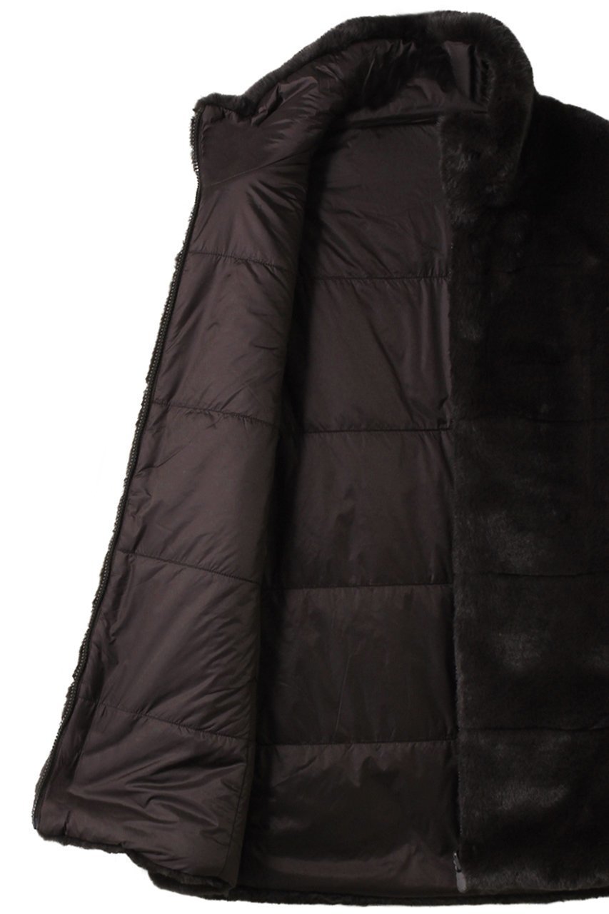 【セーブ ザ ダック/SAVE THE DUCK】のNIVES D82493W FURY/リバーシブルフェイクファーロングジレ 人気、トレンドファッション・服の通販 founy(ファニー) 　ファッション　Fashion　レディースファッション　Fashion for Women　アウター　Coat / Outerwear Collection　レディースジャケット・軽アウター　Jackets　シンプル　Simple, Minimal　ジャケット　Jacket, Outerwear　フェイクファー　Faux Fur, Imitation Fur　ベスト　Vest, Waistcoat　ラグジュアリー　Luxury, Elegant　other-6|ID: prp329100004709237 ipo3291000000035593732