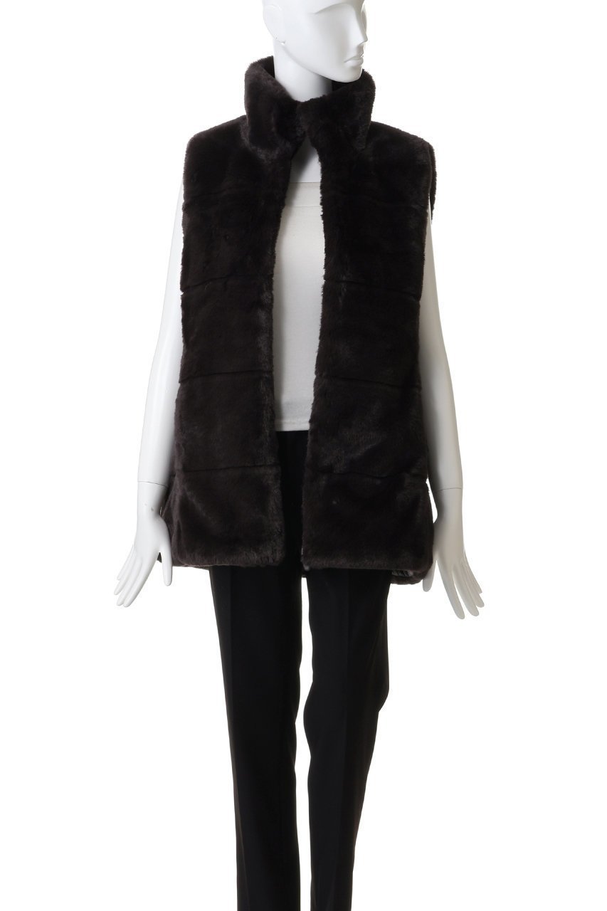 【セーブ ザ ダック/SAVE THE DUCK】のNIVES D82493W FURY/リバーシブルフェイクファーロングジレ 人気、トレンドファッション・服の通販 founy(ファニー) 　ファッション　Fashion　レディースファッション　Fashion for Women　アウター　Coat / Outerwear Collection　レディースジャケット・軽アウター　Jackets　シンプル　Simple, Minimal　ジャケット　Jacket, Outerwear　フェイクファー　Faux Fur, Imitation Fur　ベスト　Vest, Waistcoat　ラグジュアリー　Luxury, Elegant　other-8|ID: prp329100004709237 ipo3291000000035593738