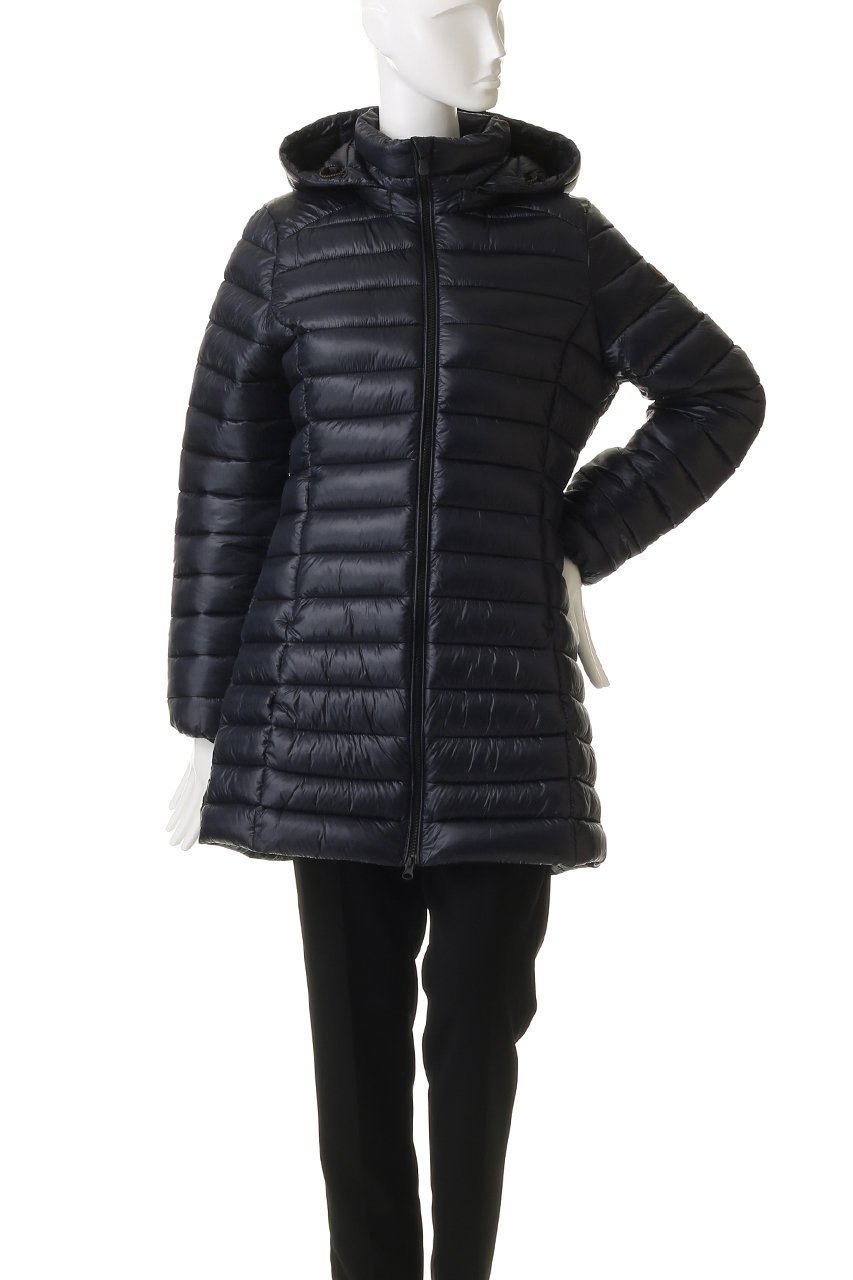 【セーブ ザ ダック/SAVE THE DUCK】のMIRI D47180W LOVY/キルティングロングコート 人気、トレンドファッション・服の通販 founy(ファニー) 　ファッション　Fashion　レディースファッション　Fashion for Women　アウター　Coat / Outerwear Collection　コート・ロングコート・ピーコート　Long Coats, Peacoats & More　なめらか　Smooth, Silky Texture　シェイプ　Shape, Slim Fit　ファブリック　Fabric, Textile　リュクス　Luxury, Elegant, High-End, Chic　ロング　Long, Long-Length　エレガント 上品　Elegant　other-2|ID: prp329100004709238 ipo3291000000035384570