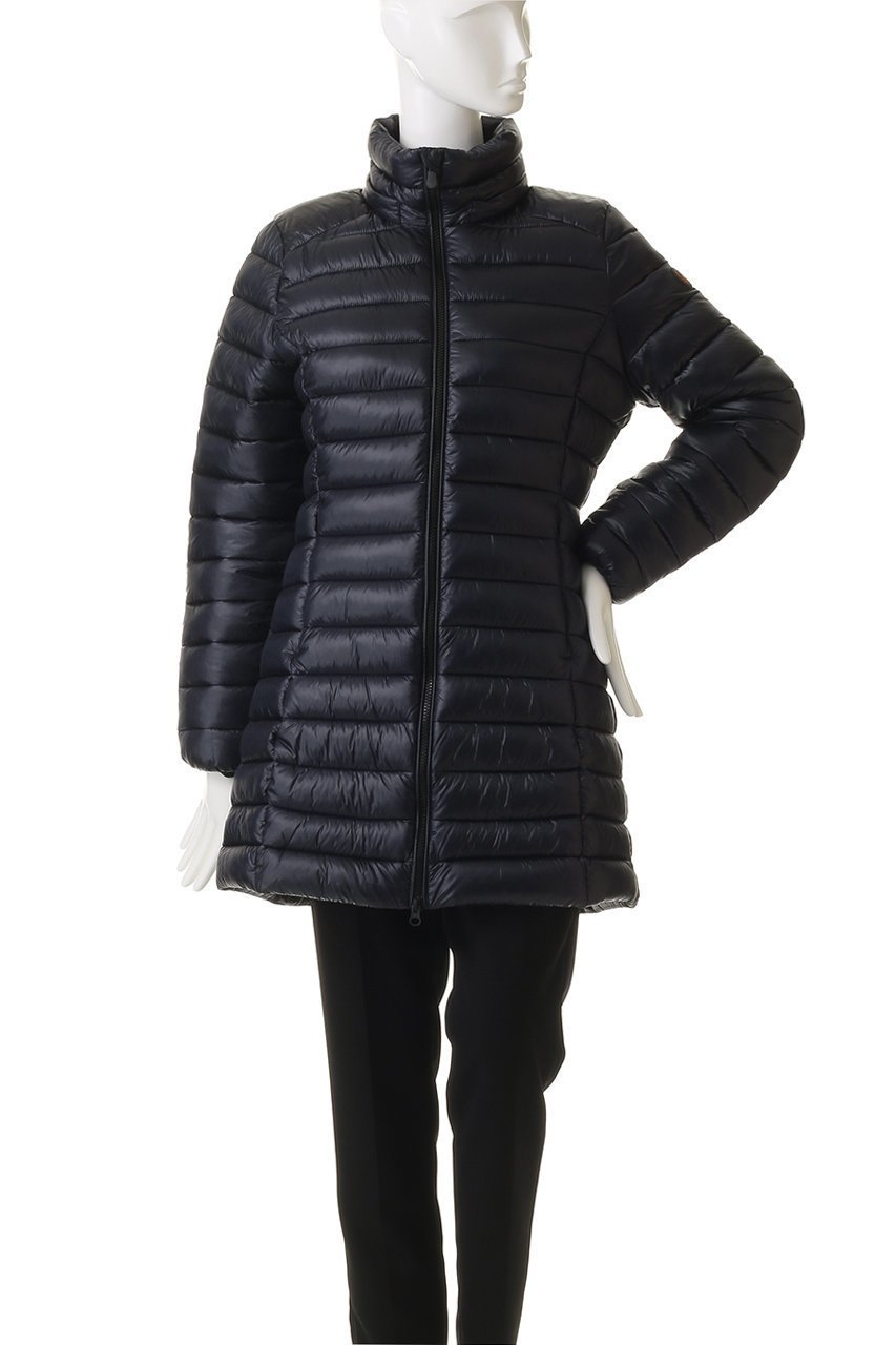 【セーブ ザ ダック/SAVE THE DUCK】のMIRI D47180W LOVY/キルティングロングコート 人気、トレンドファッション・服の通販 founy(ファニー) 　ファッション　Fashion　レディースファッション　Fashion for Women　アウター　Coat / Outerwear Collection　コート・ロングコート・ピーコート　Long Coats, Peacoats & More　なめらか　Smooth, Silky Texture　シェイプ　Shape, Slim Fit　ファブリック　Fabric, Textile　リュクス　Luxury, Elegant, High-End, Chic　ロング　Long, Long-Length　エレガント 上品　Elegant　other-7|ID: prp329100004709238 ipo3291000000035384576