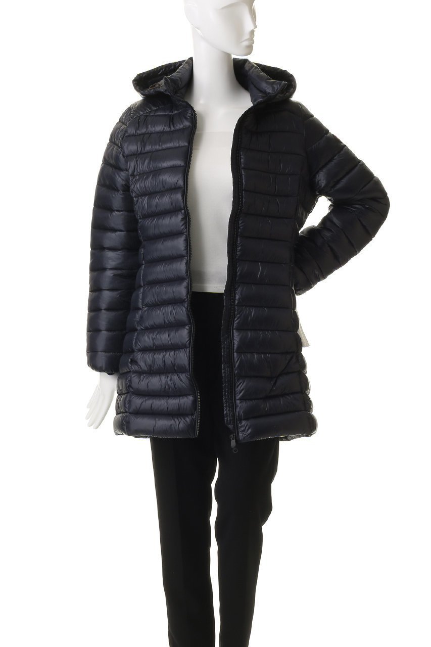 【セーブ ザ ダック/SAVE THE DUCK】のMIRI D47180W LOVY/キルティングロングコート 人気、トレンドファッション・服の通販 founy(ファニー) 　ファッション　Fashion　レディースファッション　Fashion for Women　アウター　Coat / Outerwear Collection　コート・ロングコート・ピーコート　Long Coats, Peacoats & More　なめらか　Smooth, Silky Texture　シェイプ　Shape, Slim Fit　ファブリック　Fabric, Textile　リュクス　Luxury, Elegant, High-End, Chic　ロング　Long, Long-Length　エレガント 上品　Elegant　other-8|ID: prp329100004709238 ipo3291000000035384577