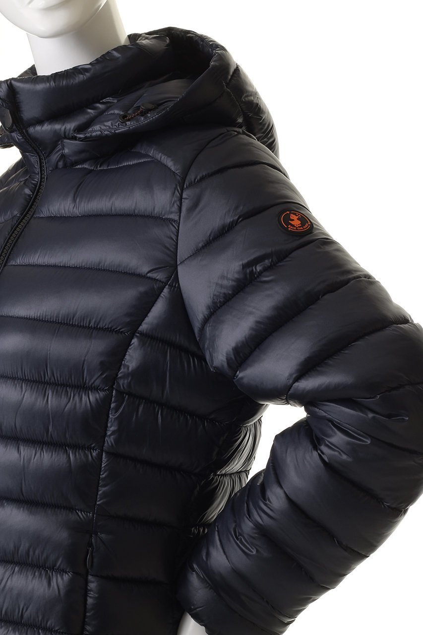 【セーブ ザ ダック/SAVE THE DUCK】のMIRI D47180W LOVY/キルティングロングコート 人気、トレンドファッション・服の通販 founy(ファニー) 　ファッション　Fashion　レディースファッション　Fashion for Women　アウター　Coat / Outerwear Collection　コート・ロングコート・ピーコート　Long Coats, Peacoats & More　なめらか　Smooth, Silky Texture　シェイプ　Shape, Slim Fit　ファブリック　Fabric, Textile　リュクス　Luxury, Elegant, High-End, Chic　ロング　Long, Long-Length　エレガント 上品　Elegant　other-5|ID: prp329100004709238 ipo3291000000035834405