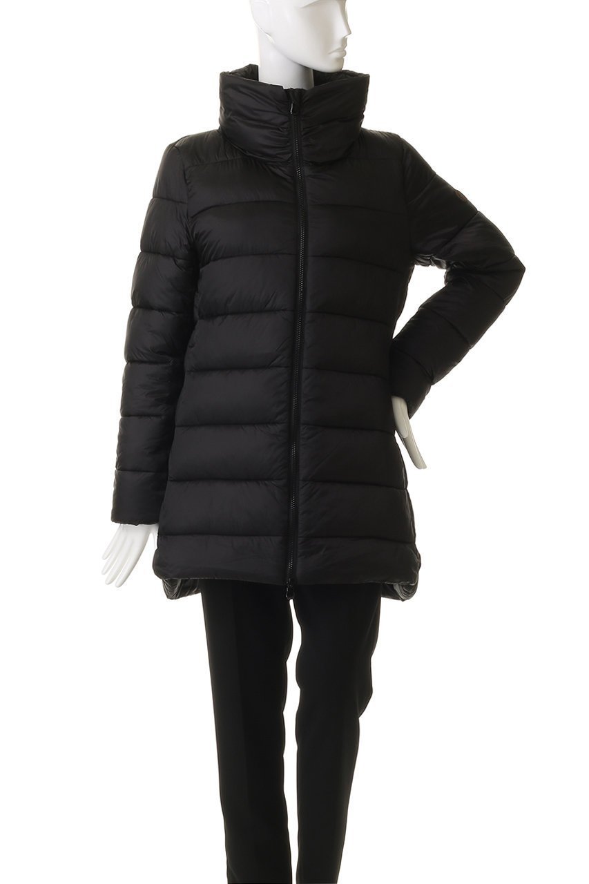 【セーブ ザ ダック/SAVE THE DUCK】のMATILDA D40280W JADE/フーディーキルティングロングコート 人気、トレンドファッション・服の通販 founy(ファニー) 　ファッション　Fashion　レディースファッション　Fashion for Women　アウター　Coat / Outerwear Collection　コート・ロングコート・ピーコート　Long Coats, Peacoats & More　2025年　2025　2025-2026秋冬・A/W　Autumn/Winter 2025–26 AW25–26　フェイクファー　Faux Fur, Imitation Fur　フロント　Front, Front Design　ミドル　Middle Length, Mid Height　ラグジュアリー　Luxury, Elegant　ロング　Long, Long-Length　エレガント 上品　Elegant　A/W・秋冬　Autumn/Winter　other-8|ID: prp329100004709240 ipo3291000000034143845