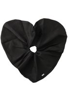 【ヘイップ/heyep】のSilk Heart Scrunchie(Large) ブラック|ID: prp329100004709244 ipo3291000000034015919