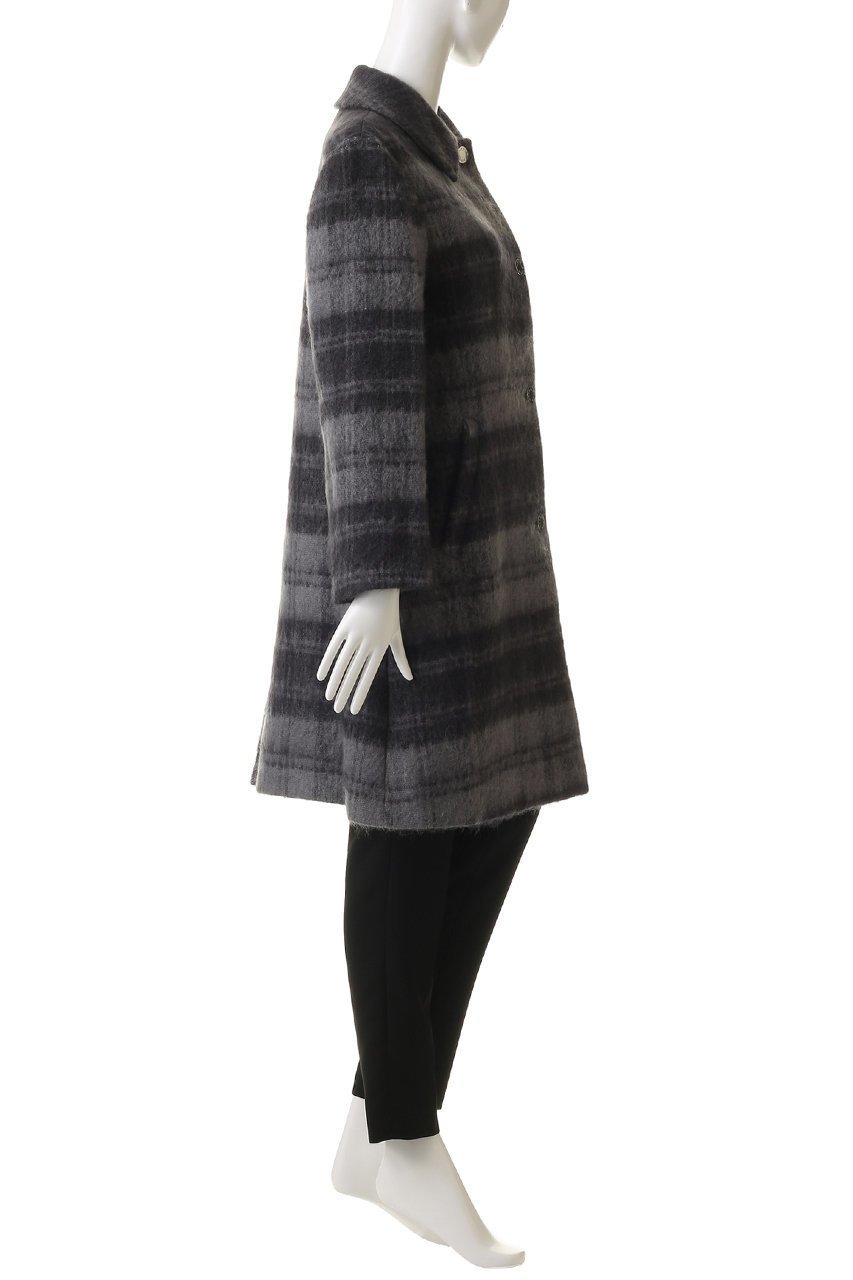 【マッキントッシュ/MACKINTOSH】のBANTON BT メタルボタン モヘアシャギ コート 人気、トレンドファッション・服の通販 founy(ファニー) 　ファッション　Fashion　レディースファッション　Fashion for Women　アウター　Coat / Outerwear Collection　コート・ロングコート・ピーコート　Long Coats, Peacoats & More　スリーブ　Sleeve, Long Sleeve / Short Sleeve　チェック　Check, Plaid, Tartan　メタル　Metal, Metal Parts　ロング　Long, Long-Length　エレガント 上品　Elegant　新作・新入荷　New Arrivals / New In　A/W・秋冬　Autumn/Winter　other-3|ID: prp329100004709247 ipo3291000000034015950