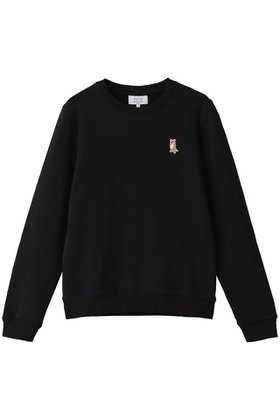 【メゾン キツネ/MAISON KITSUNE】のLADY FOX レギュラー スウェット シャツ 人気、トレンドファッション・服の通販 founy(ファニー) ファッション Fashion レディースファッション Fashion for Women トップス・カットソー Cut & Sew Tops シャツ・ブラウス・オフィスカジュアル Elegant Blouses & Button-Ups レディースパーカー・カジュアルフーディー Casual Hoodies & Sweatshirts ロングTシャツ・Tシャツ Longline T-Shirts & Tees スウェット・クルーネックトップス Sweatshirts & Crewnecks / Relaxed Fit Sweat Tops カットソー・ベーシックTシャツ Cut-and-Sewn Tops / Stretch Tees & Basics スウェット / スエット Sweatshirt, Sweatwear デニム Denim, Jeans Material フィット Fit, Slim Fit フォックス Fox, Fox Fur レギュラー Regular, Standard Fit 定番 Standard, Basic Item |ID:prp329100004709252