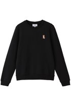 【メゾン キツネ/MAISON KITSUNE】のLADY FOX レギュラー スウェット シャツ ブラック|ID: prp329100004709252 ipo3291000000035970669