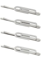 【ヘイップ/heyep】のPaper Clip Hair Pins(4P Set) シルバー|ID: prp329100004709266 ipo3291000000034016094